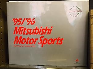 Image du vendeur pour 95/'96 Mitsubishi Motor Sorts : The Spirit of Competition mis en vente par David's Bookshop, Letchworth BA