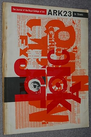 Seller image for Ark 23 : The Journal of the Royal College of Art, Autumn 1958 for sale by Springhead Books