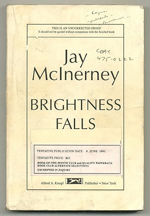 Bild des Verkufers fr Brightness Falls zum Verkauf von Between the Covers-Rare Books, Inc. ABAA