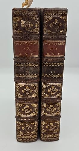 traite historique de la souverainete du roi et des droits en dependans, a commencer a l'etablisse...