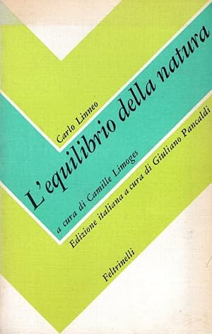 Immagine del venditore per L'equilibrio della natura venduto da Messinissa libri