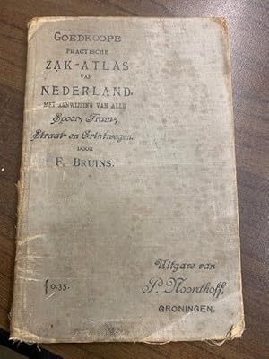 Goedkoope practische Zakatlas van Nederland Goedkoope practische zak-atlas van Nederland met aanw...