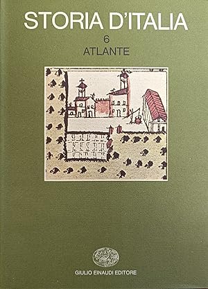 Seller image for STORIA D'ITALIA. VOL. 6 ATLANTE for sale by libreria minerva