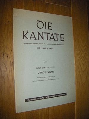 Crucifixion. Passionsbetrachtung nach Spirituals für Sprecher, Vorsänger, Chor, Posaune und Kontr...