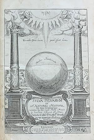 1670 Sylva Sylvarum in Ten Centuries & New Atlantis - Fran. Bacon, Orig. Boards