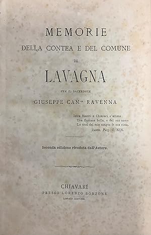 Memorie della Contea e del Comune di Chiavari.