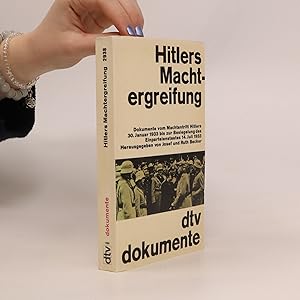 Bild des Verkufers fr Hitlers Machtergreifung 1933 [neunzehnhundertdreiunddreissig] zum Verkauf von Bookbot