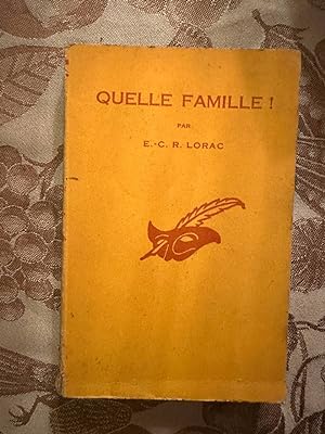 Seller image for Quelle famille for sale by Dmons et Merveilles