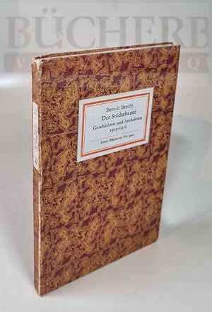 Der Städtebauer Geschichten und Anekdoten 1919-1956