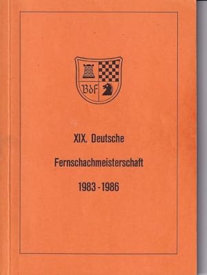 XIX. Deutsche Fernschachmeisterschaft 1983 - 1986