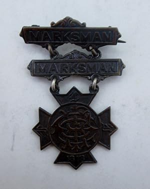 1897 Marksman Pin to Sergt (Sergeant) J.H. Mills