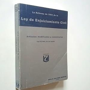 Seller image for La Reforma de 1984 de la Ley de Enjuiciamiento Civil for sale by MAUTALOS LIBRERA