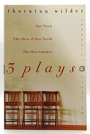 Image du vendeur pour 3 Plays: Our Town, The Skin of Our Teeth, The Matchmaker mis en vente par Book Nook