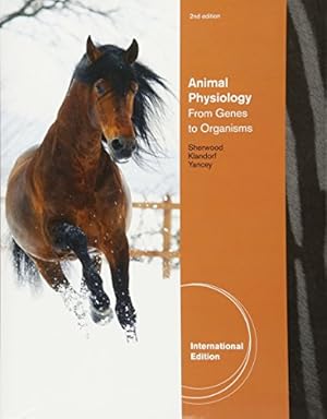 Bild des Verkufers fr Animal Physiology: From Genes to Organisms, International Edition zum Verkauf von WeBuyBooks