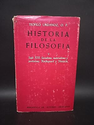Seller image for Historia de la Filosofia V for sale by Libros de Ultramar Alicante