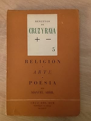 Religión. Arte. Poesía