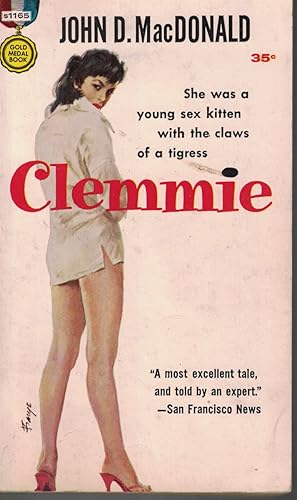 Seller image for Clemmie - Gold Medal #s1165 She Was a Young Sex Kitten with the Claws of a Tigress for sale by Ye Old Bookworm