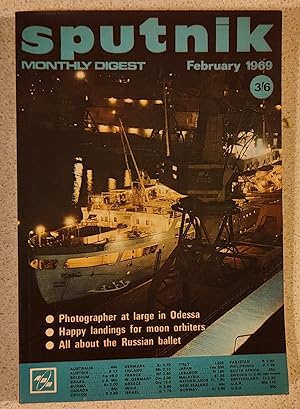 Seller image for Sputnik Monthly Digest February 1969 / Ivan Turgenev "The Tryst" / Alexander Guryanov "A Farmer and His Family" Galina Olgina "The Old Craft of Lace Making" / Kyrill Kalmanovich "Lincoln's Russian General" / Andrei Chegodayev "Painter Poet of His Native Land" for sale by Shore Books