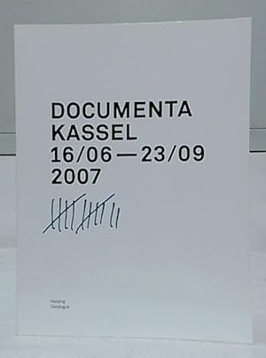 Image du vendeur pour Documenta Kassel 16/06-23/09 2007 [documenta 12, Katalog / Catalogue]. Herausgeber: documenta und Museum Fridericianum Verwaltungs-GmbH, Kassel. mis en vente par Ralf Bnschen