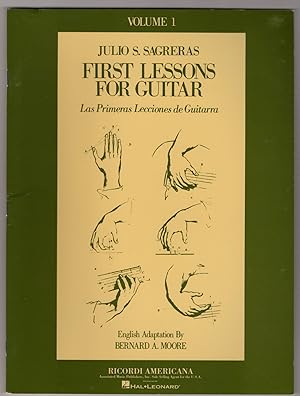 Imagen del vendedor de First Lessons for Guitar: Volume 1 (Las Primeras Lecciones de Guitarra) a la venta por Lake Country Books and More