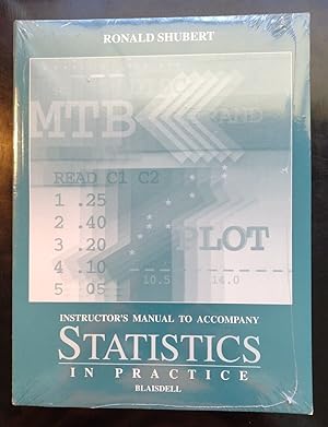 Seller image for Statistics in Practice, INSTRUCTOR'S RESOURCE MANUAL (New, Sealed) for sale by thx_4_the_memories