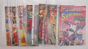 Superman [Konvolut 7 Ausgaben 1979/1980]. Dabei: Heft 3 und Heft 18/1979 + Heft 8; 11; 15; 18 und...