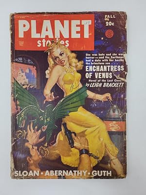 Bild des Verkufers fr Planet Stories, Vol. IV, No. 4 - Fall Issue 1949 zum Verkauf von Munster & Company LLC, ABAA/ILAB