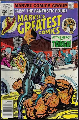 Seller image for MARVEL'S GREATEST COMICS: Jan #75 (Fantastic Four) for sale by Books from the Crypt