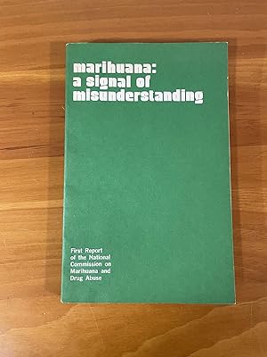 Seller image for Marihuana: A Signal of Misunderstanding for sale by Matthew's Books