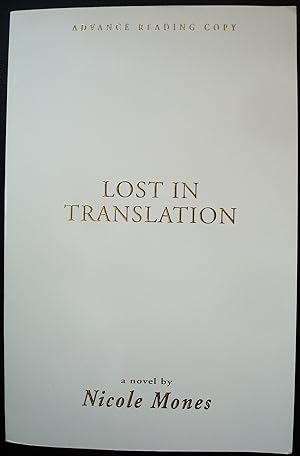 Imagen del vendedor de Lost in Translation a la venta por The Bark of the Beech Tree