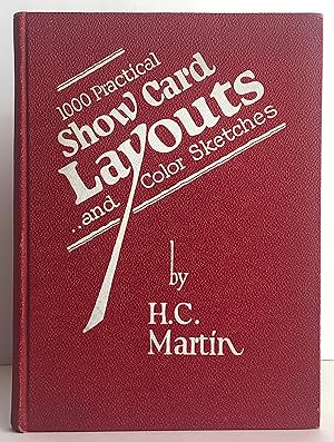 1000 PRACTICAL SHOW CARD LAYOUTS & Color Sketches 1928 SCARCE FIRST PRINTING Old School Sign Writing