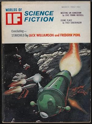 Immagine del venditore per IF Worlds of Science Fiction: March, Mar. 1965. ("Starchild") venduto da Books from the Crypt