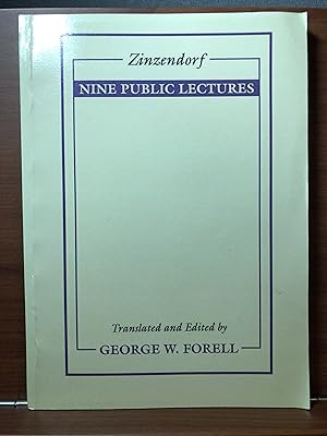Bild des Verkufers fr Nine Public Lectures on Important Subjects in Religion zum Verkauf von Rosario Beach Rare Books