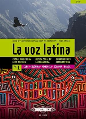 Imagen del vendedor de La Voz Latina -- Choral Music from Latin America for Satb Choir a la venta por BuchWeltWeit Ludwig Meier e.K.