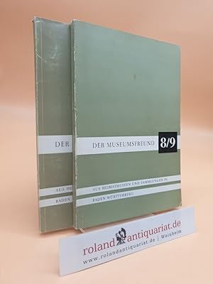 Seller image for Der Museumsfreund - Aus Heimatmuseen und Sammlungen in Baden-Wrttemberg. Heft 8/9 und 10/11 (2 Bnde) for sale by Roland Antiquariat UG haftungsbeschrnkt