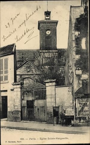 Ansichtskarte / Postkarte Paris XI, Kirche Sainte-Marguerite