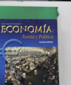 Imagen del vendedor de Economa teora y poltica a la venta por Librera Alonso Quijano