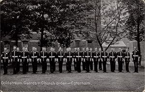 Ansichtskarte / Postkarte Caterham Surrey England, Goldstream Guards, Kirchenorden