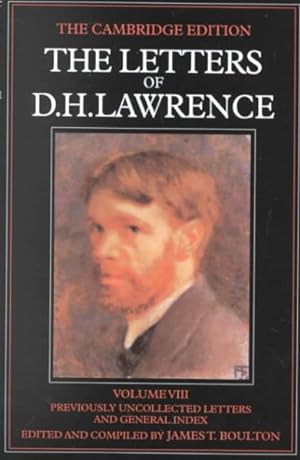 Bild des Verkufers fr Letters of D. H. Lawrence : Previously Uncollected Letters and General Index zum Verkauf von GreatBookPrices