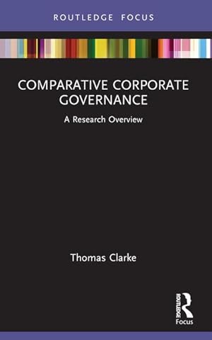 Bild des Verkufers fr Comparative Corporate Governance zum Verkauf von moluna