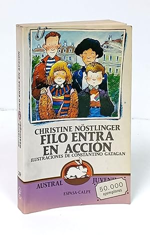 Imagen del vendedor de Filo entra en accin. Ilustraciones de Constantino Gatagan. a la venta por Librera Berceo (Libros Antiguos)