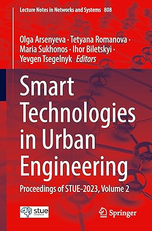 Imagen del vendedor de Smart Technologies in Urban Engineering a la venta por moluna