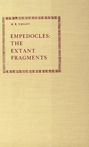 Imagen del vendedor de Empedocles, the Extant Fragments a la venta por GreatBookPrices