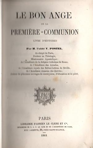 Seller image for Le Bon Ange de la premiere-communion.Livre d'histoires. for sale by JP Livres