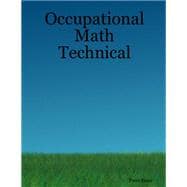 Immagine del venditore per Occupational Math Technical venduto da eCampus