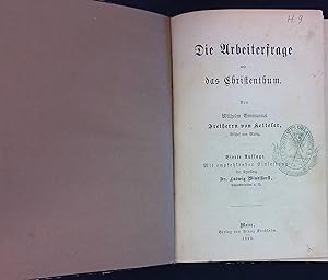 Immagine del venditore per Die Arbeiterfrage und das Christentum. venduto da books4less (Versandantiquariat Petra Gros GmbH & Co. KG)