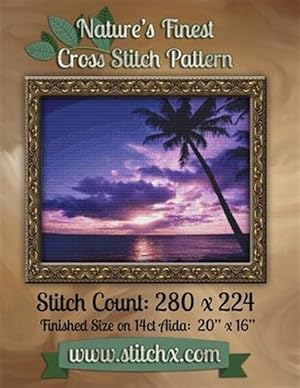 Bild des Verkufers fr Nature's Finest Cross Stitch Pattern : Design Number 003 zum Verkauf von GreatBookPrices