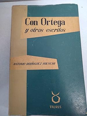 Seller image for Con Ortega y otros escritos for sale by SoferBooks