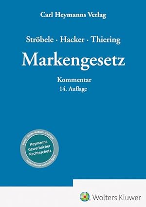 Seller image for Markengesetz - Kommentar for sale by moluna