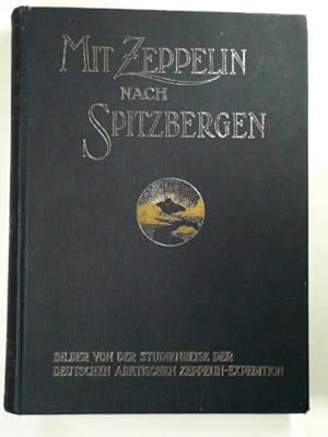 Imagen del vendedor de Mit zeppelin nach Spitzbergen a la venta por Cotswold Internet Books